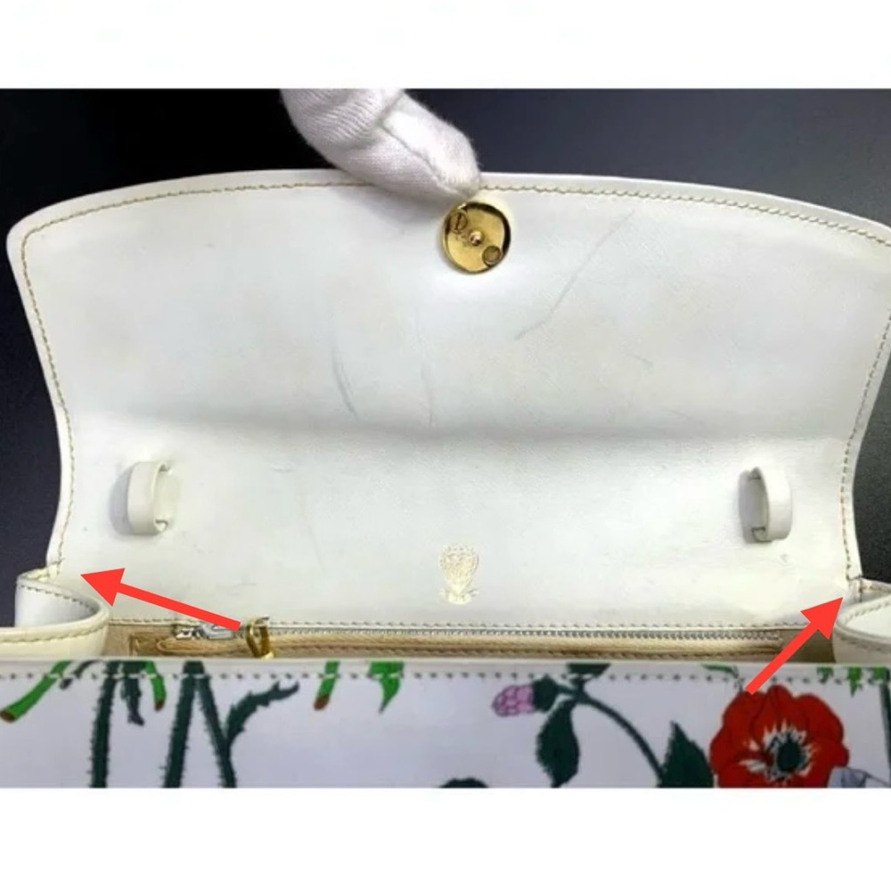 Gucci Flora Crossbody Bag Clutch w/COA and dustbag, EUC Vintage - Picture 15 of 16